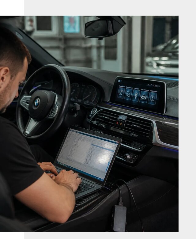 Русификация мультимедиа BMW для авто под ключ в Назарове