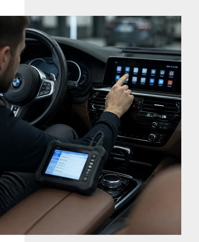 Установка приложений и мультимедиа сервисов BMW в Назарове