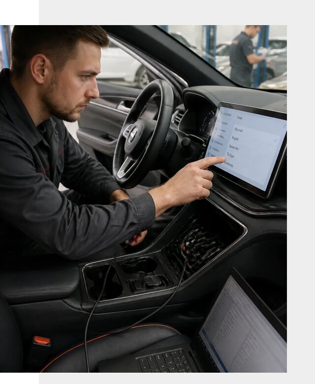 Профессиональная русификация BYD SONG Plus в Назарове