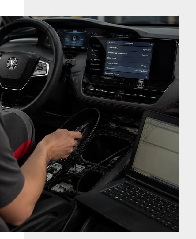 Русификация автомобиля Changan UNI-K под ключ в Назарове