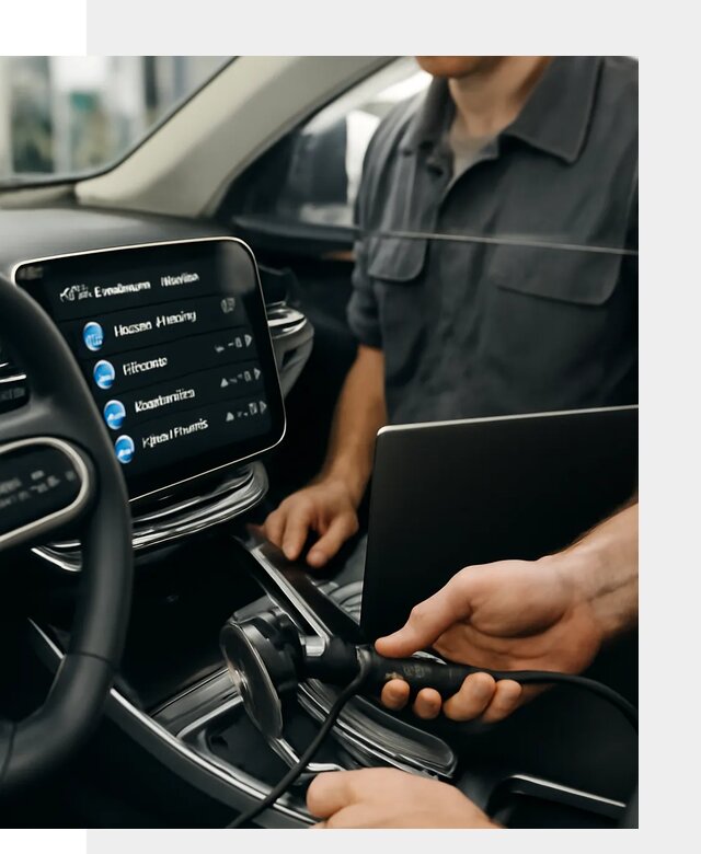 Установка приложений Geely для мультимедиа автомобиля в Назарове