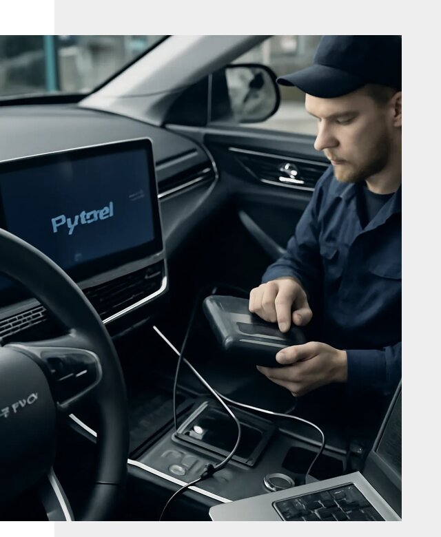 Русификация автомобилей Jetour с адаптацией меню в Назарове
