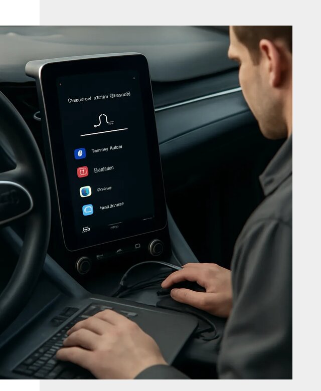 Установка приложений Lynk Co на автомобиль в Назарове