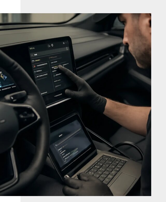 Русификация приборной панели Rising автомобиля в Назарове