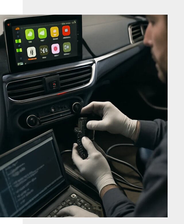 Активация Apple CarPlay в Назарове для штатной мультимедиа