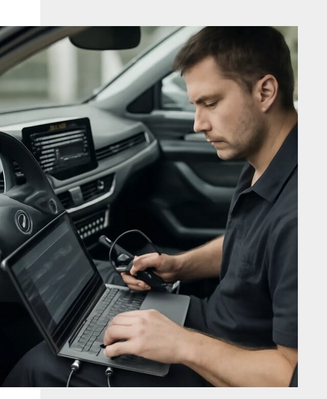 Настройка телематики автомобиля под ключ для авто в Назарове
