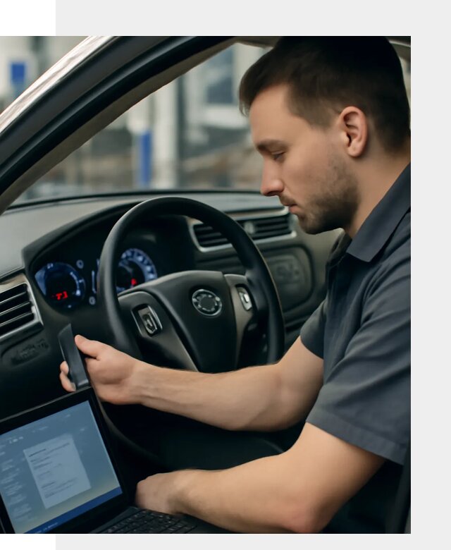 Русификация приборной панели Nissan для авто в Назарове