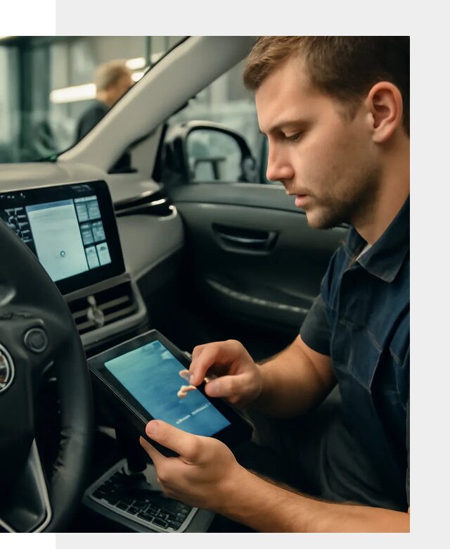 Установка приложений Toyota на мультимедиа в Назарове
